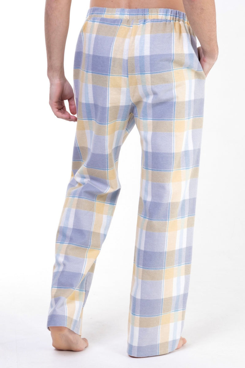 Мужская пижама с брюками в клетку Light AP-000007