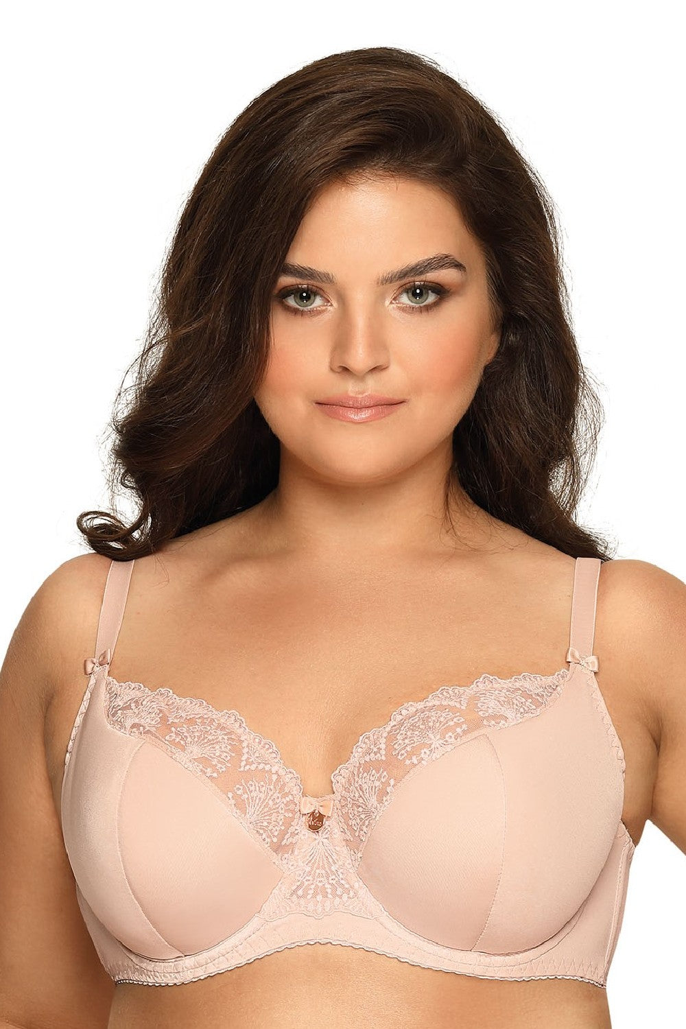 Полудублированный бюстгальтер с вышивкой Freesia 1921 beige