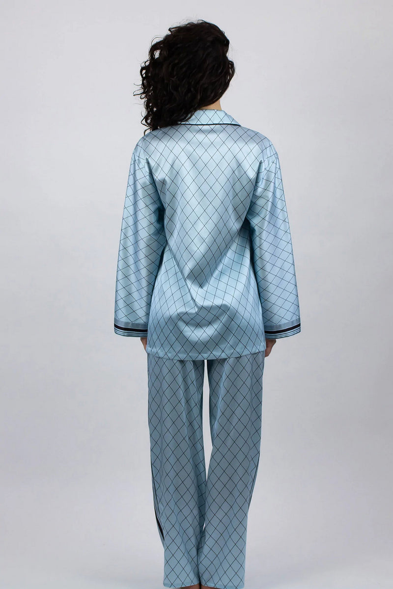 Пижамная блуза 221401-04 The Lady blue