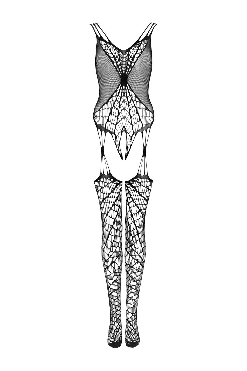 Бодистокинг с имитацией чулок G325 black