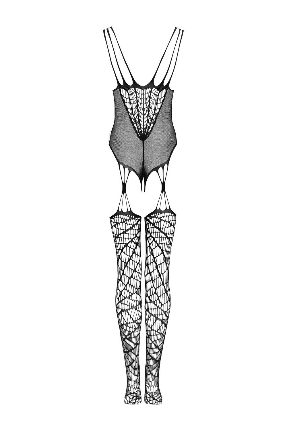 Бодистокинг с имитацией чулок G325 black