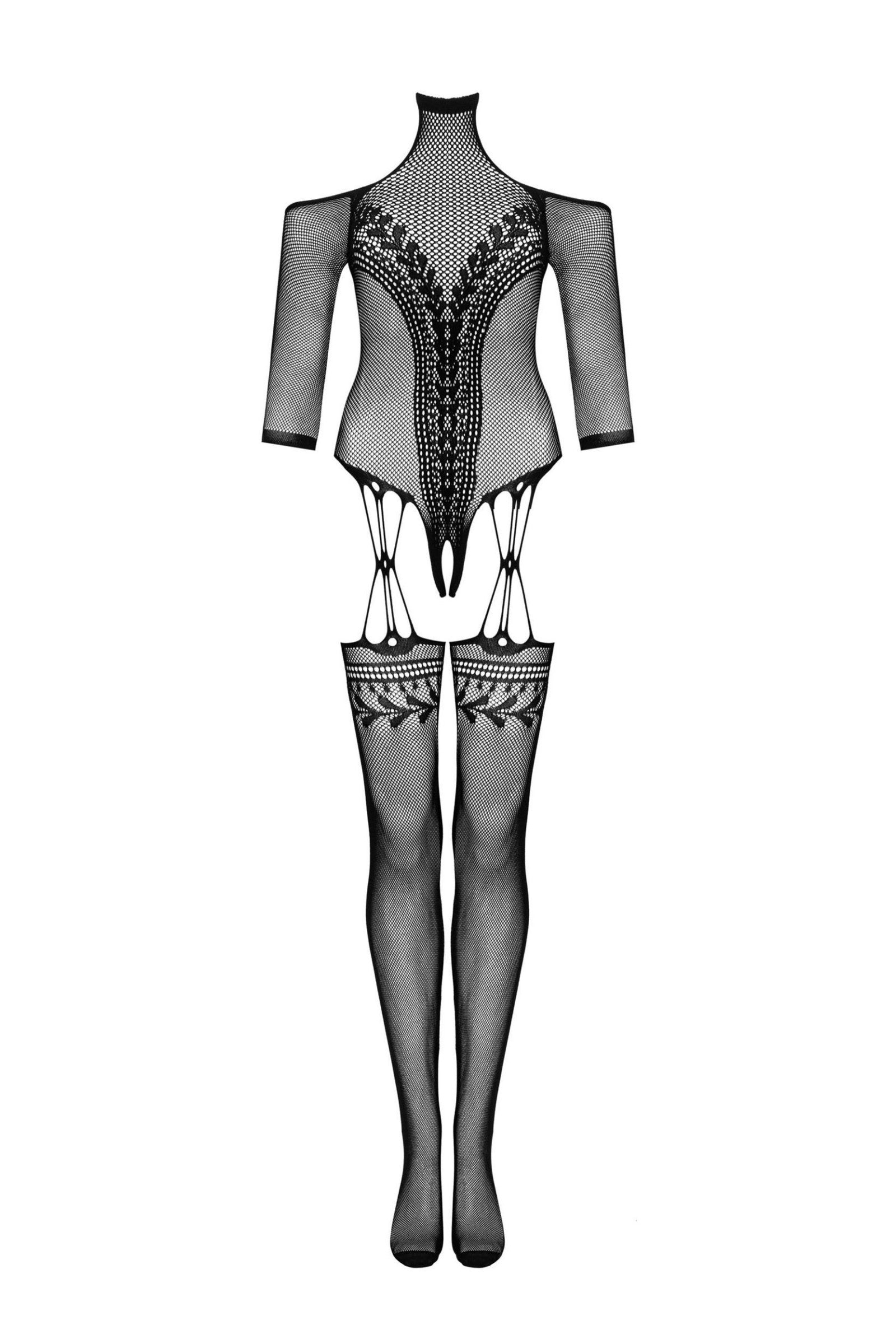 Бодистокинг с открытыми плечами G333