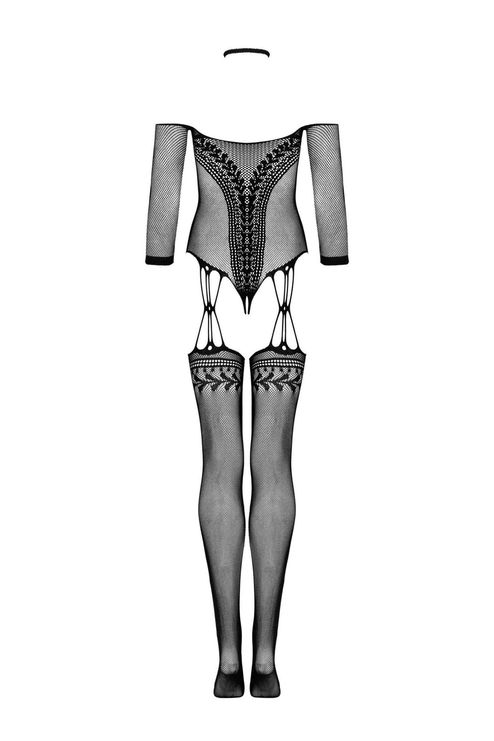 Бодистокинг с открытыми плечами G333