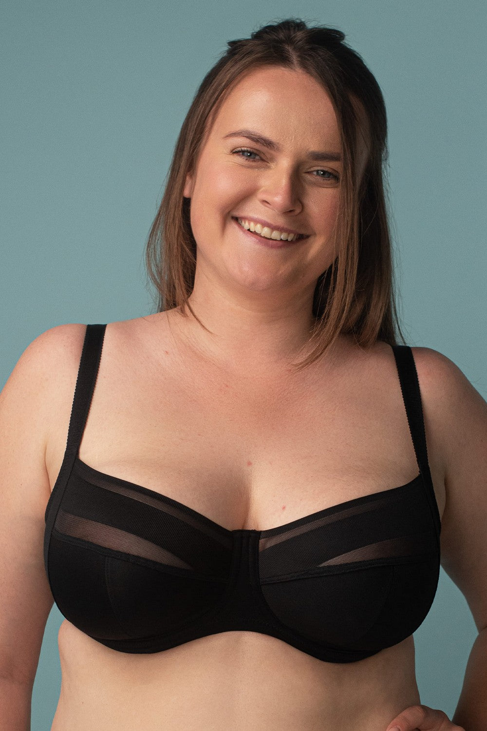 Мягкий бюстгальтер на косточках 1010046 black