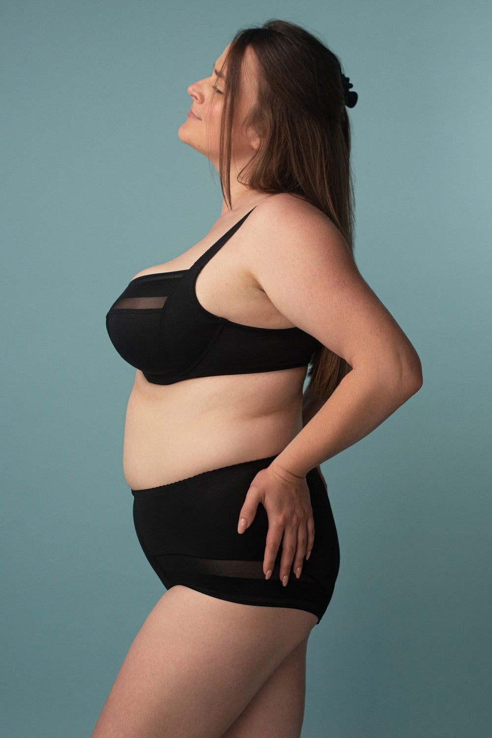 Мягкий бюстгальтер на косточках 1010046 black