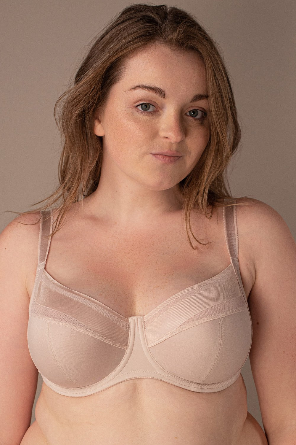 Мягкий бюстгальтер на косточках 1010046 silver peony