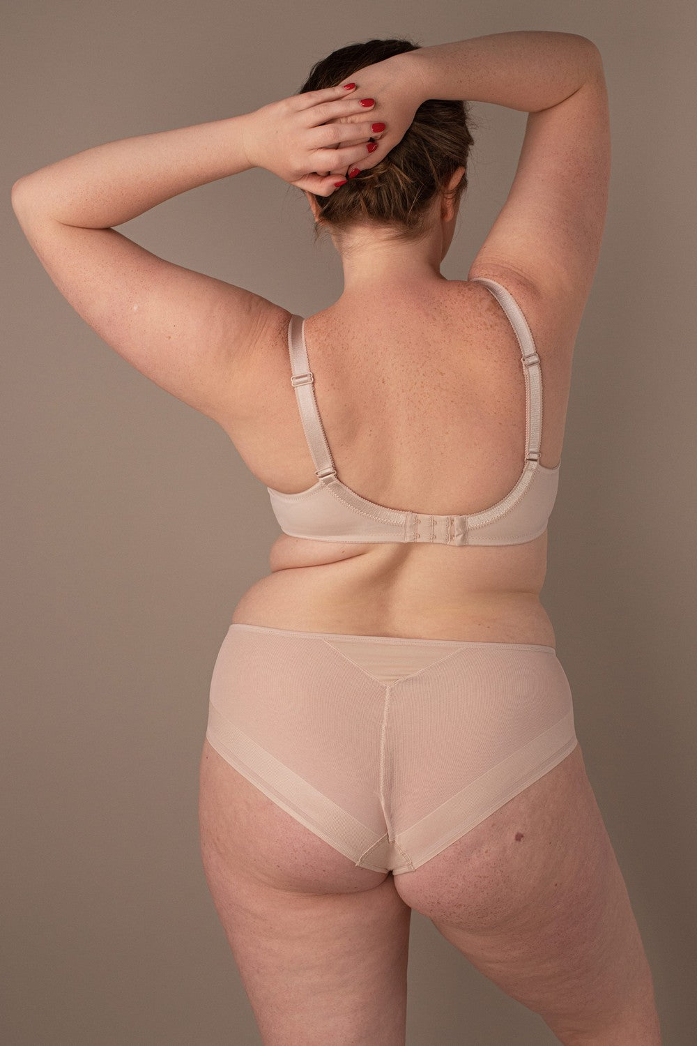 Мягкий бюстгальтер на косточках 1010046 silver peony