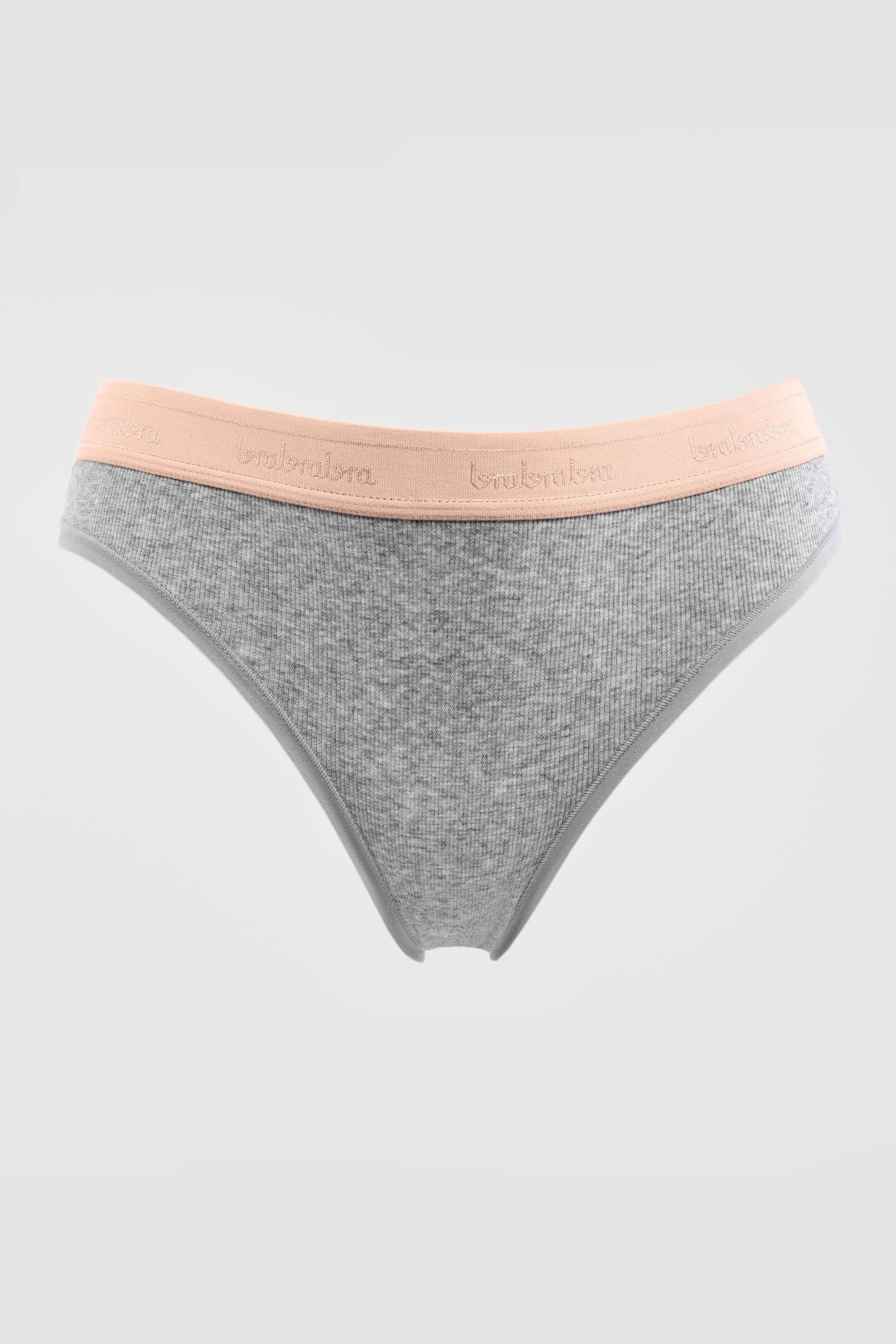 Хлопковые трусики слип SLZ23302028/028S gray