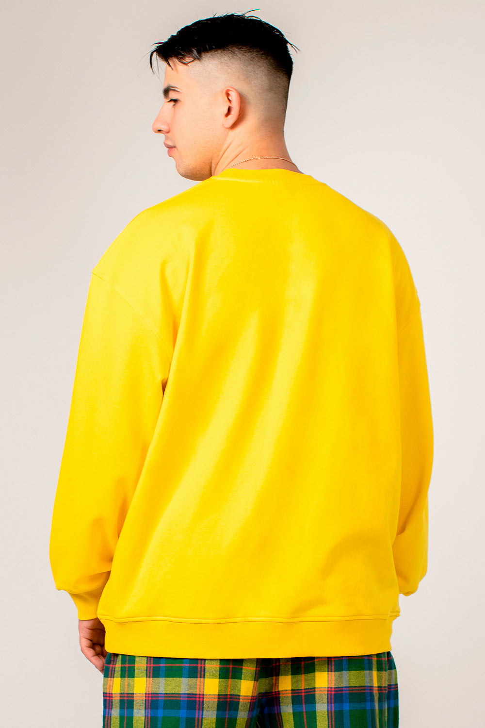 Трикотажный свитшот унисекс HOM2111002/002US yellow