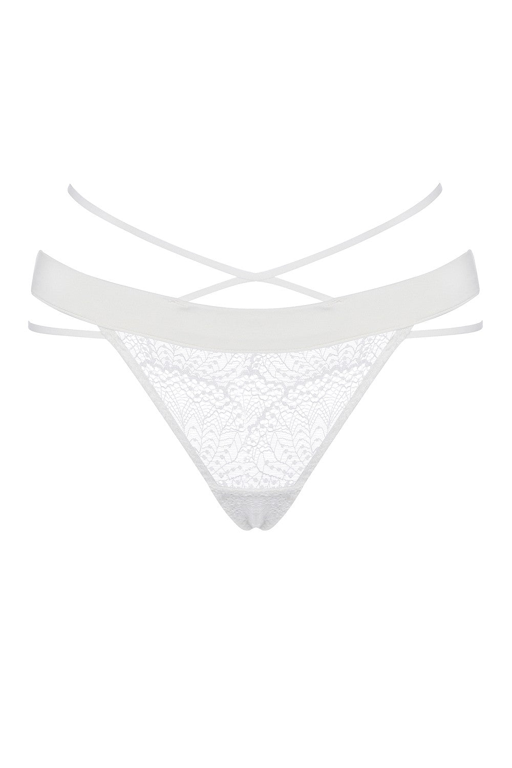 Кружевные трусики стринг SLZ20702002/202I vanilla