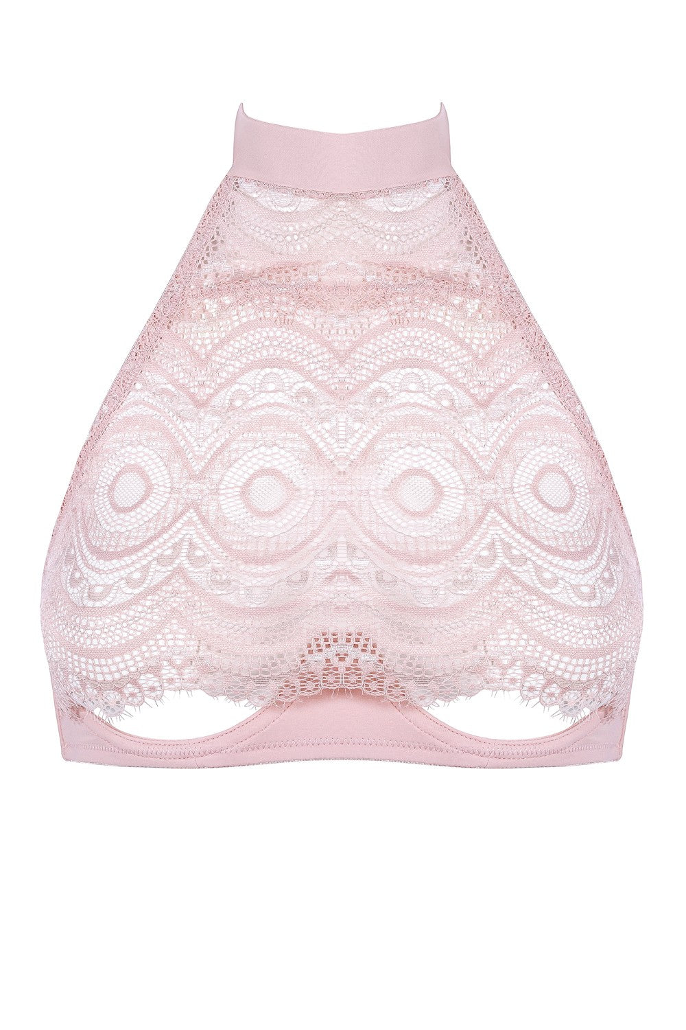 Холтер-бра из кружева SLZ21201005/005SS rose