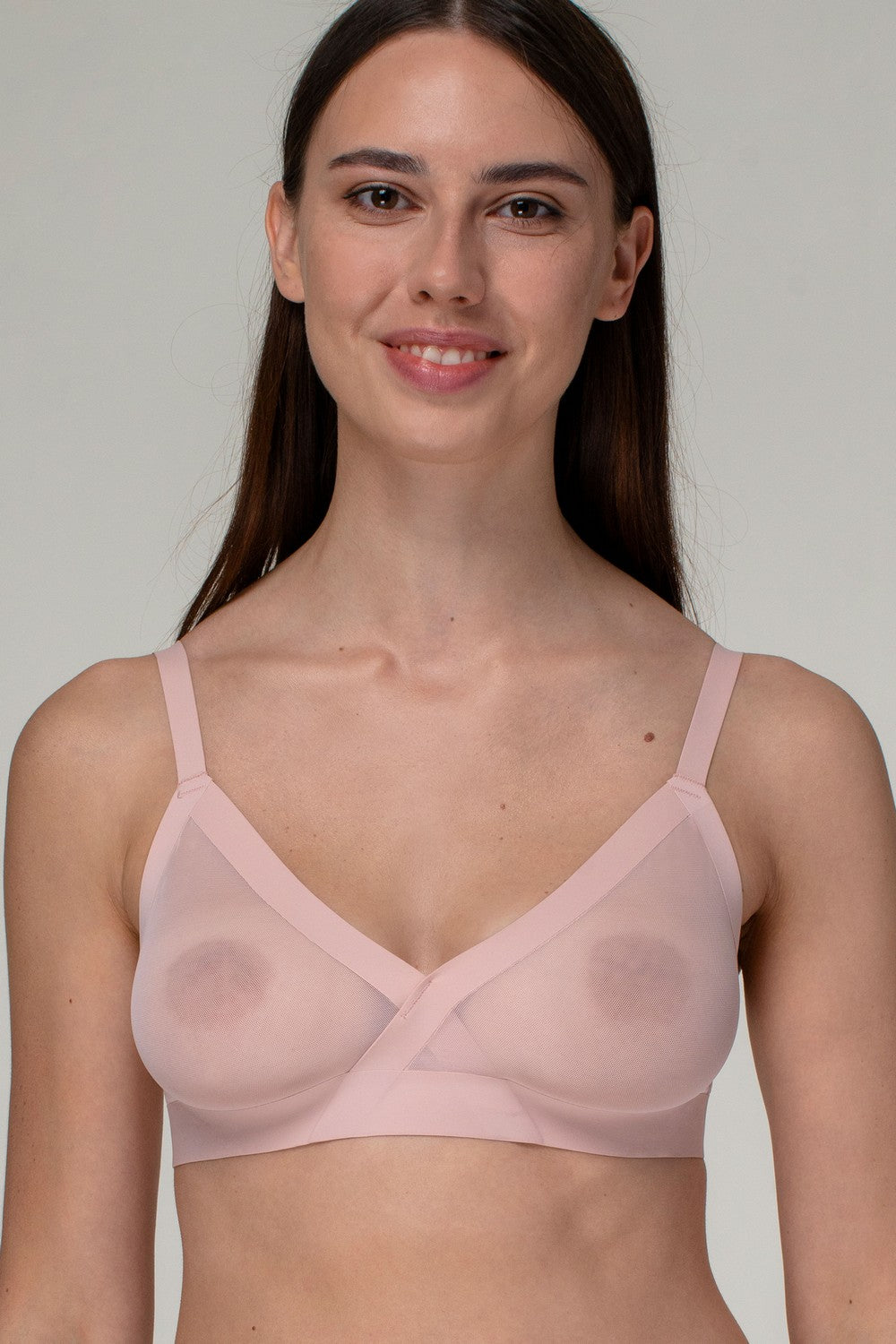 Бралет из микросетки SLZ22101014/014SC powder