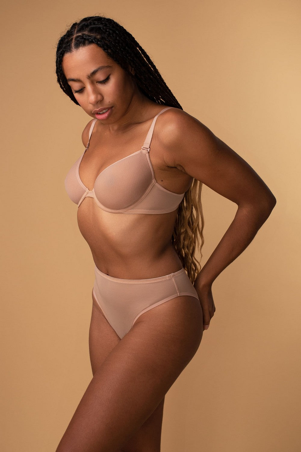 Бюстгальтер spacer из микросетки SLZ23601102 nude