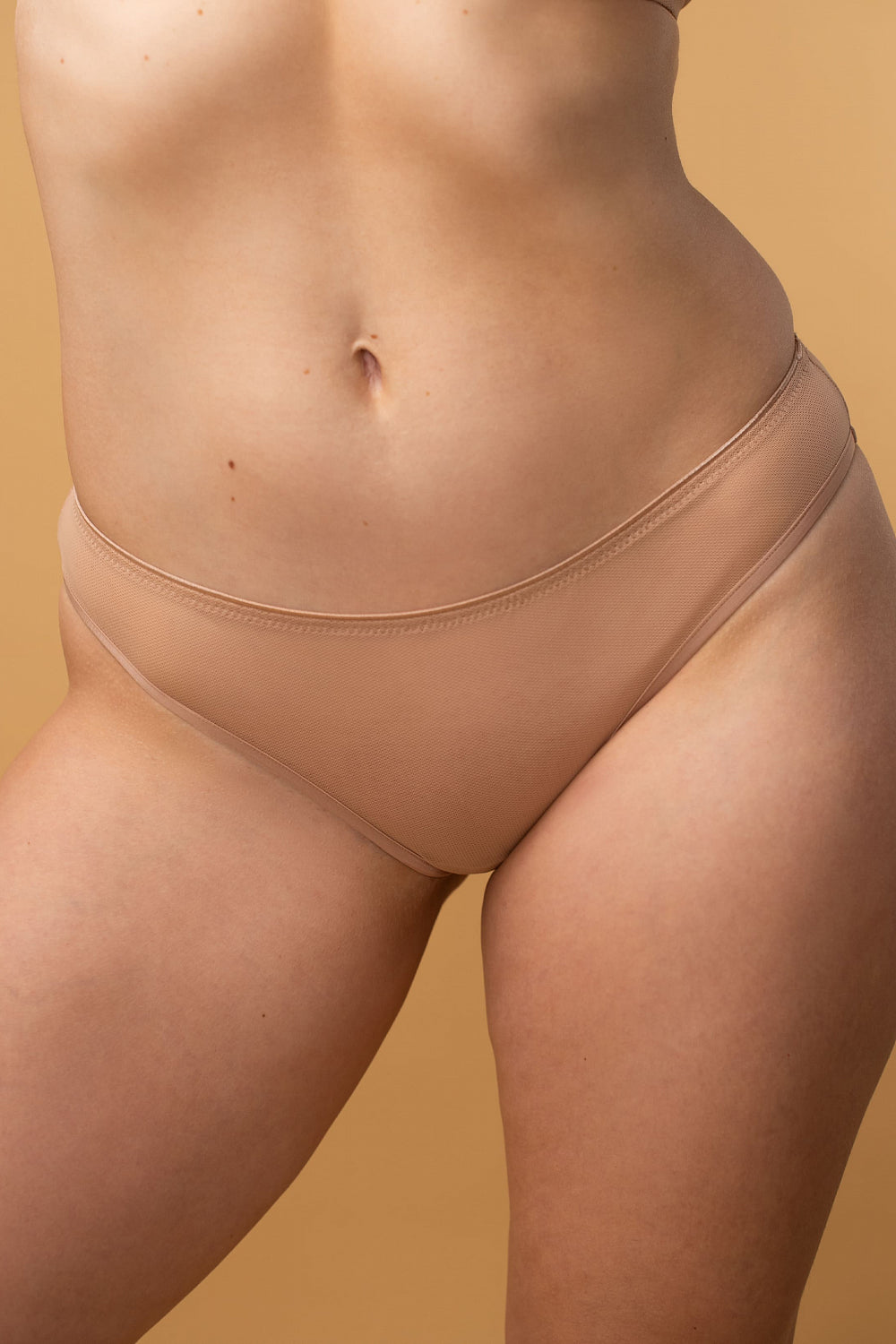 Трусики слип из микросетки SLZ23602001/201LC nude