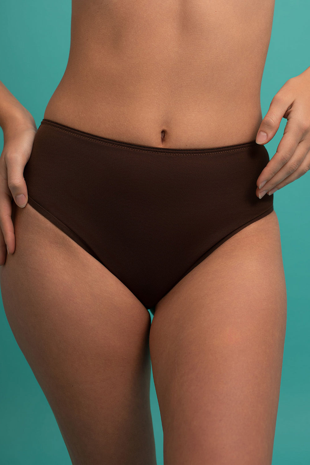 Высокие трусики слип SLZ23602101 mokka