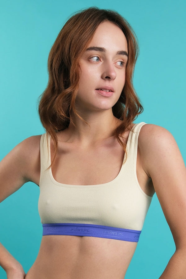 Топ с брендированной резинкой SLZ23901006 gray