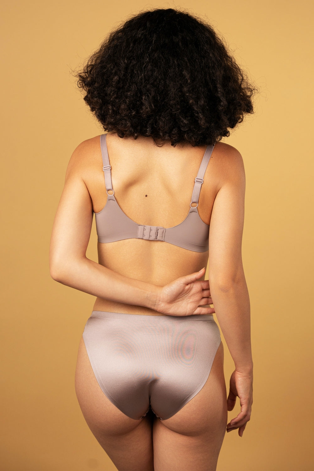 Формованный бюстгальтер из микрофибры SLZ24201215 gray purple