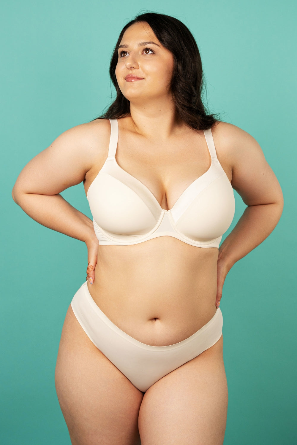 Формований бюстгальтер на кісточках SLZ24201238 ivory