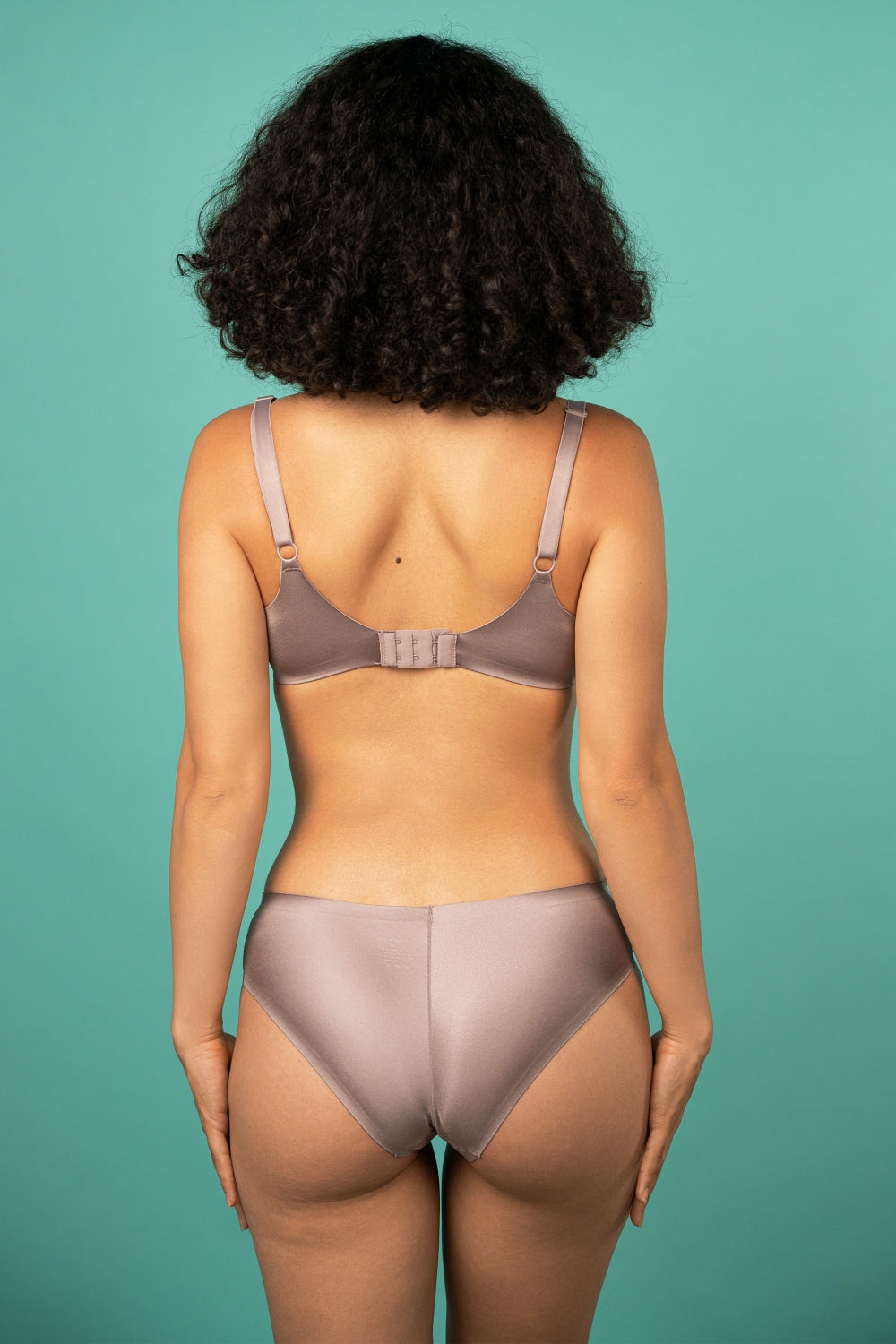 Мягкий бюстгальтер из микрофибры SLZ24201322 gray purple