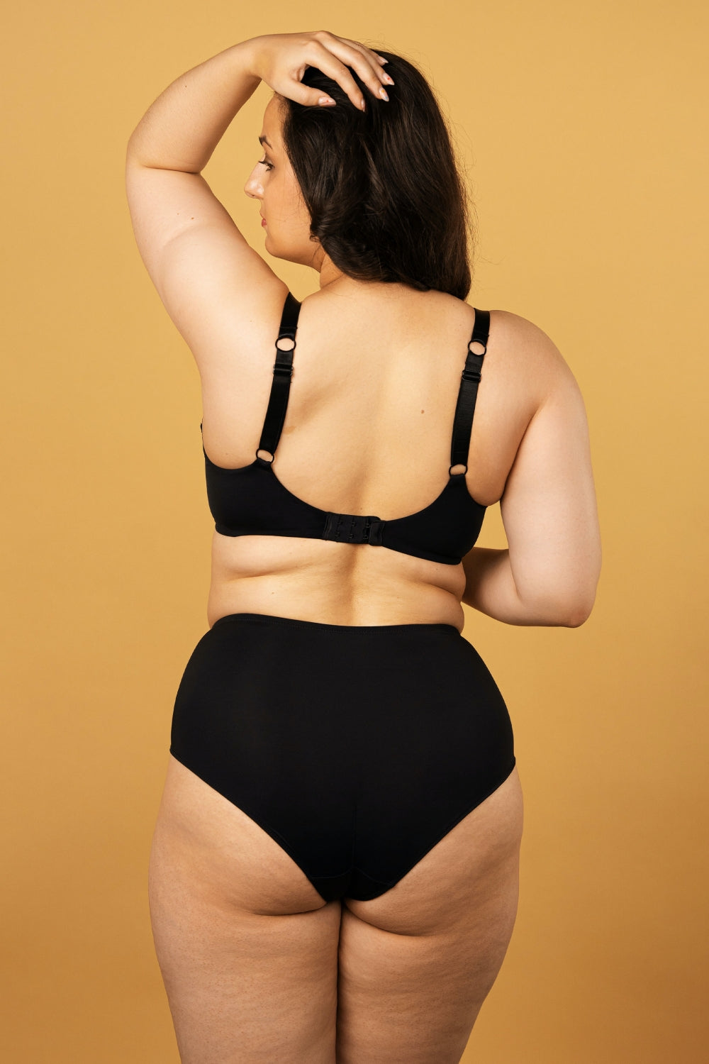 Трусики слип с высокой посадкой SLZ24202101 black