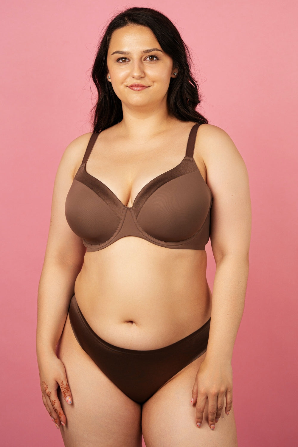 Трусики слип из микрофибры SLZ24202321 dark brown