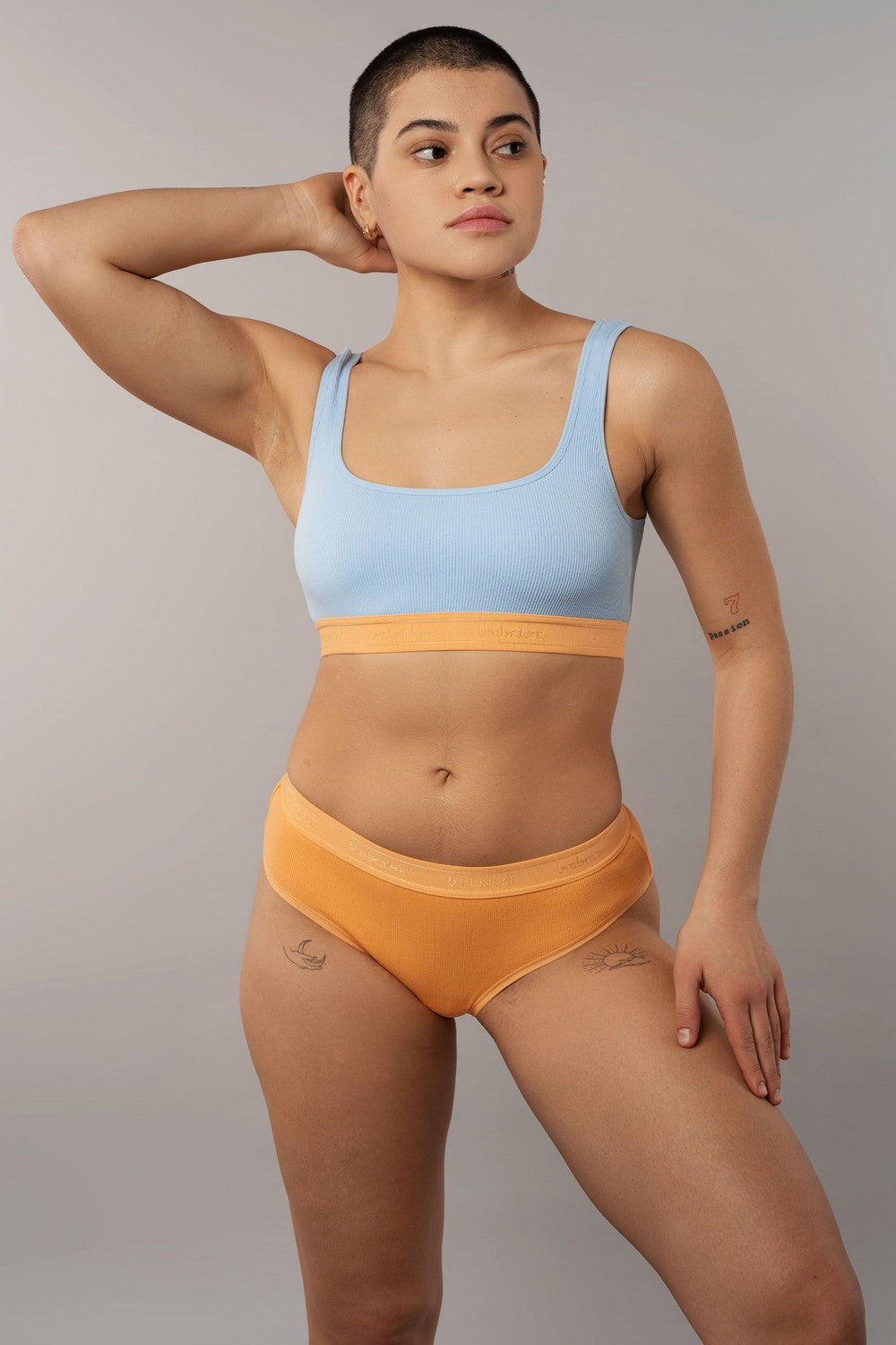 Набор трусиков брифов SLZ24402003 smoky grey/nude/mango (3 шт.)