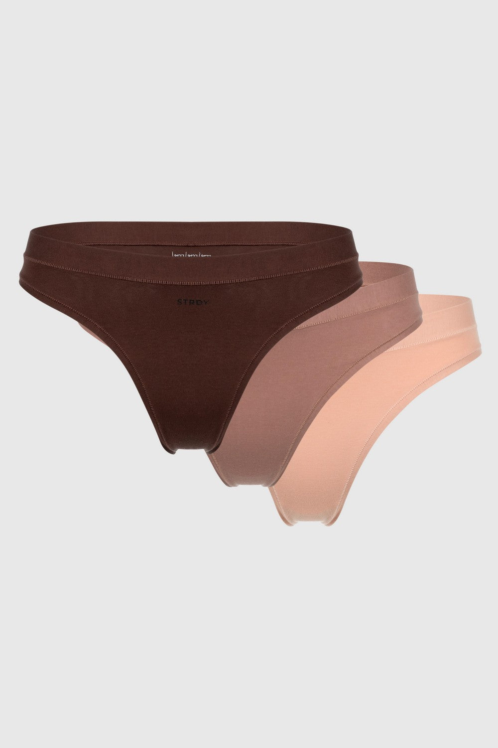 Набор трусиков стринг SLZ24602002 cream/dark nude/brown (3 шт.)