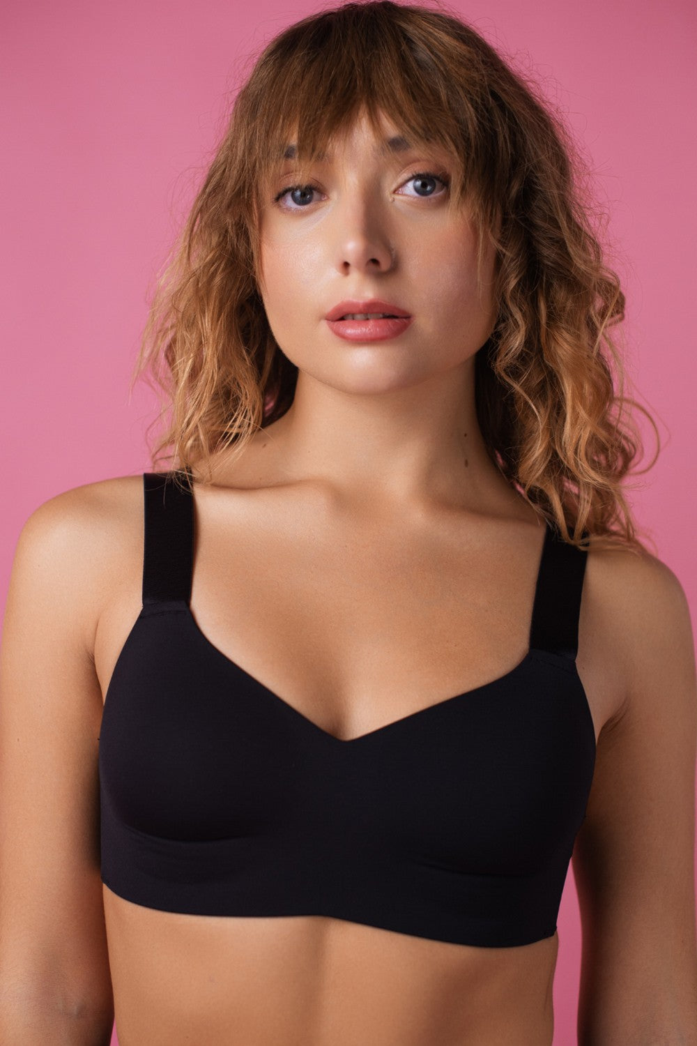 Бесшовный бра-топ SLZ25001041 black