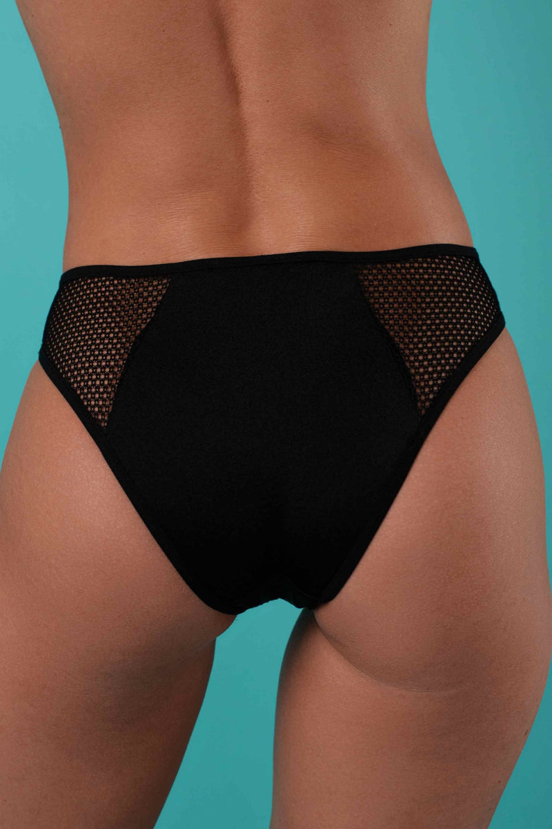 Трусики слип из микрофибры SLZ26102001 black