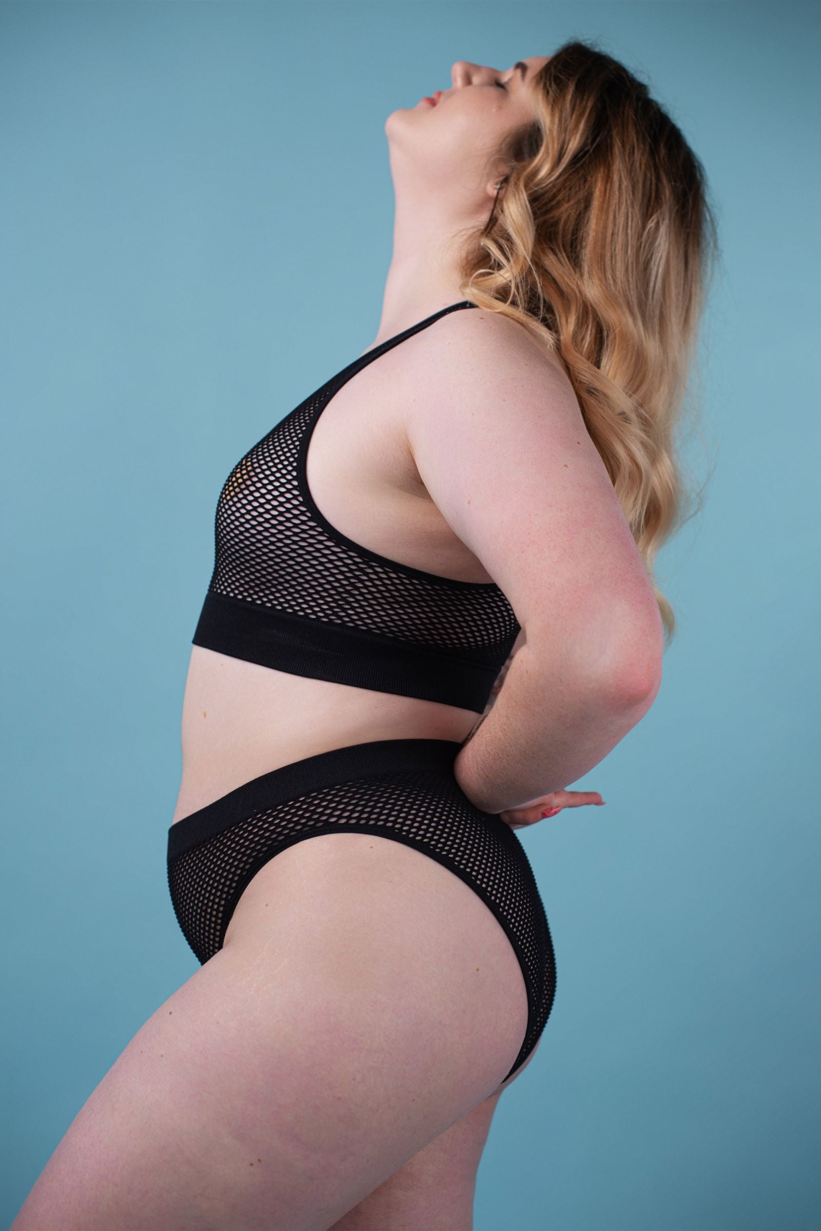 Трусики слип из сетки SLZ26402001 black