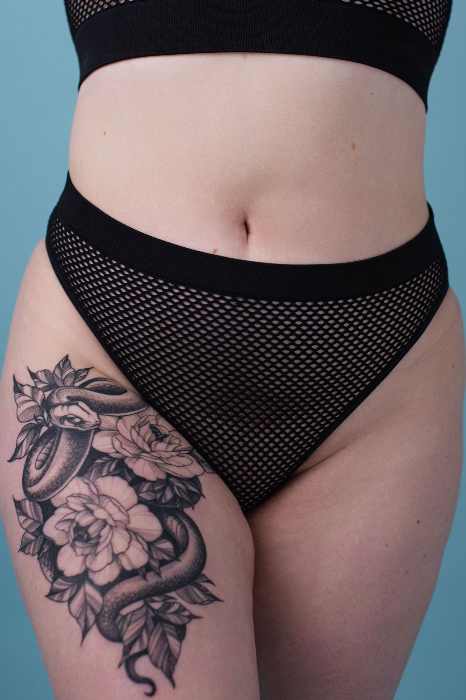 Трусики слип из сетки SLZ26402001 black