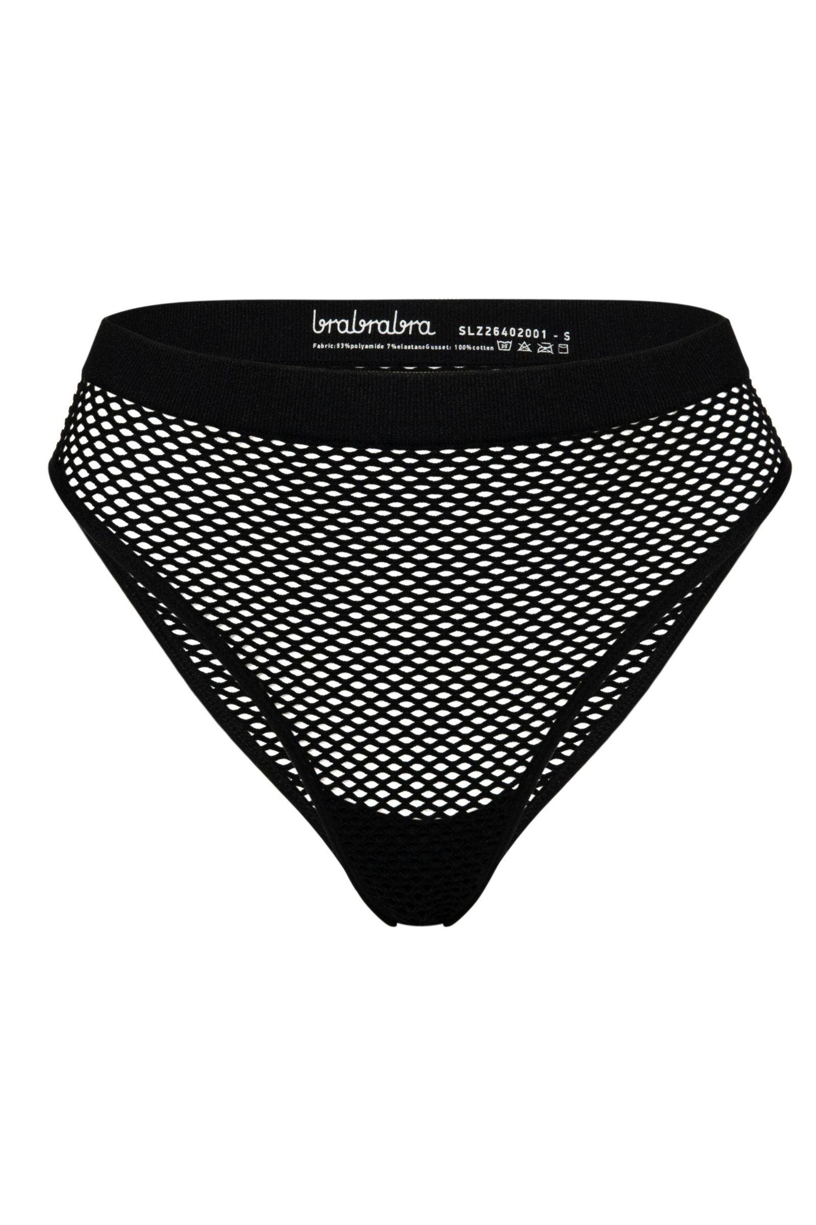Трусики слип из сетки SLZ26402001 black