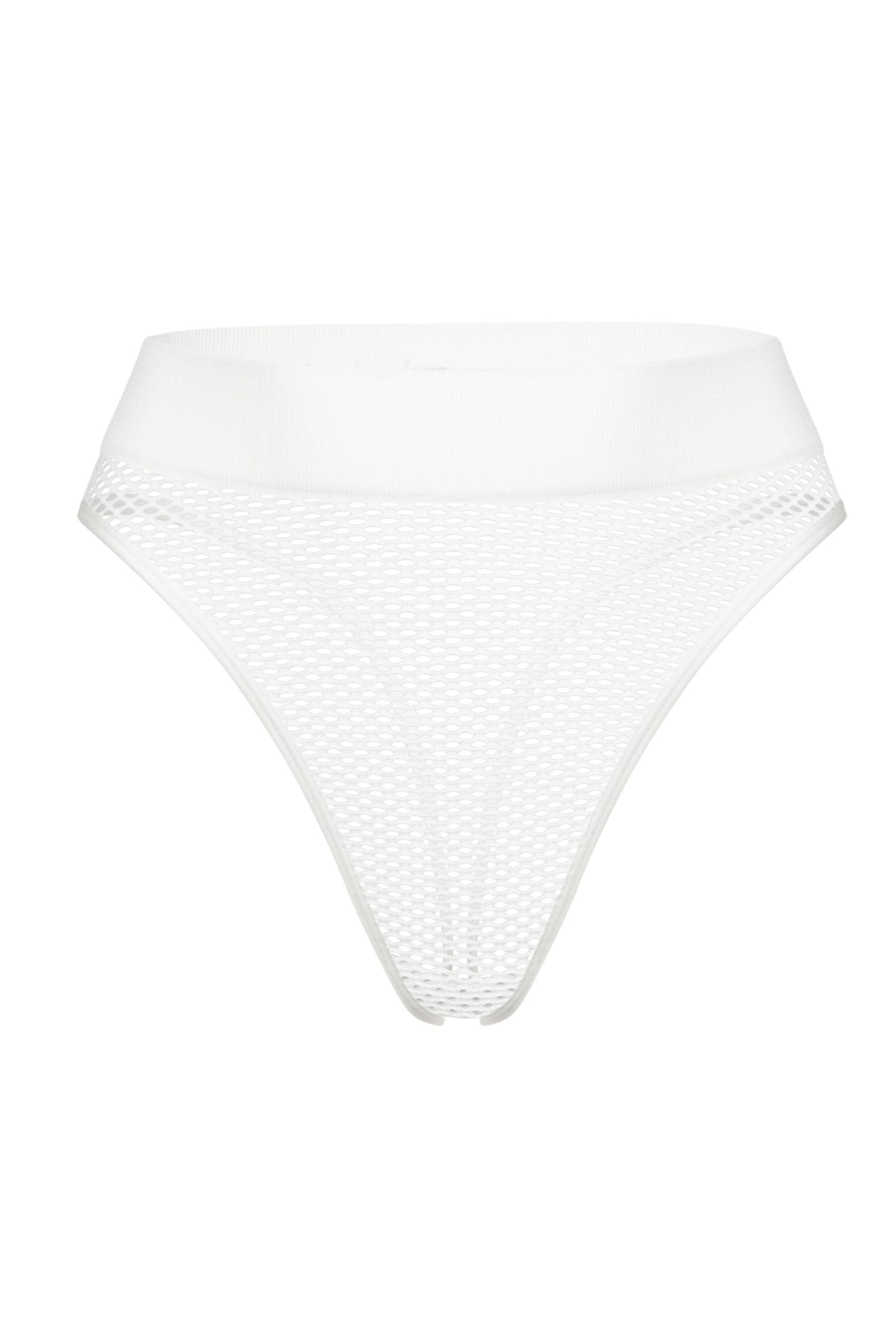 Трусики стринг из сетки SLZ26402002 white