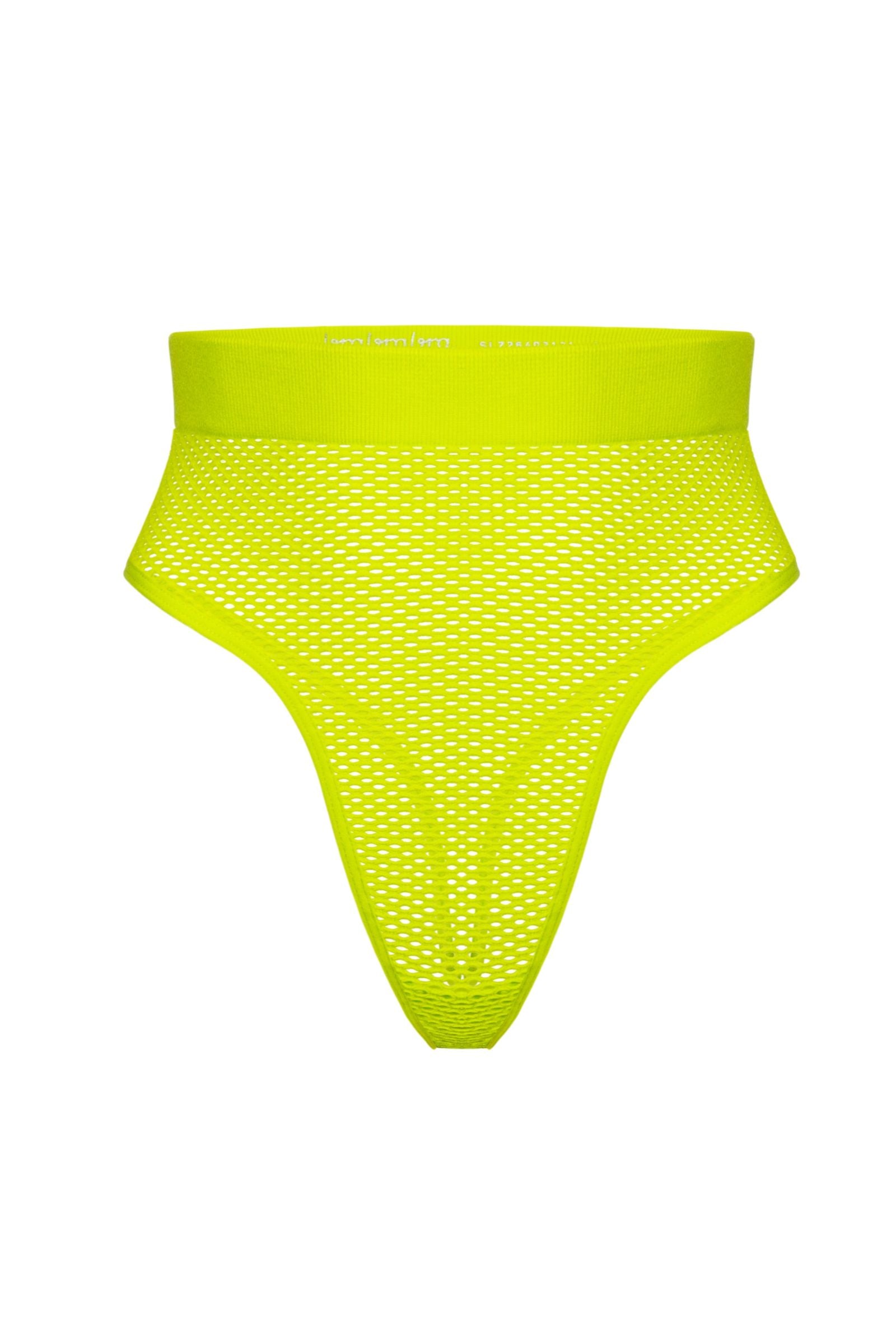 Трусики бразилиана из сетки SLZ26402004 lime