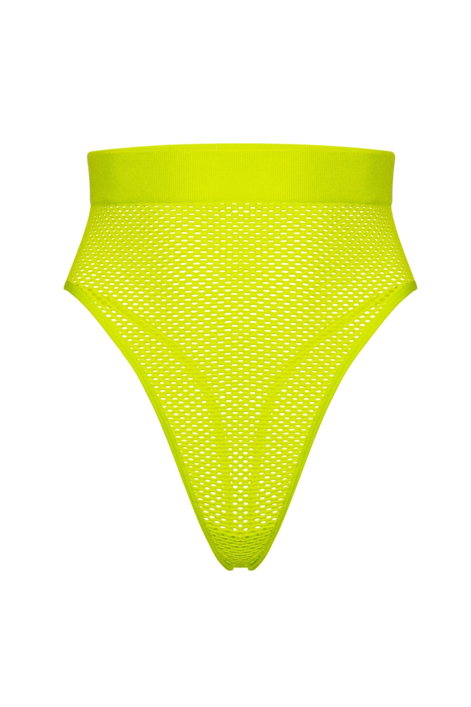 Трусики стринг из сетки SLZ26402102 lime