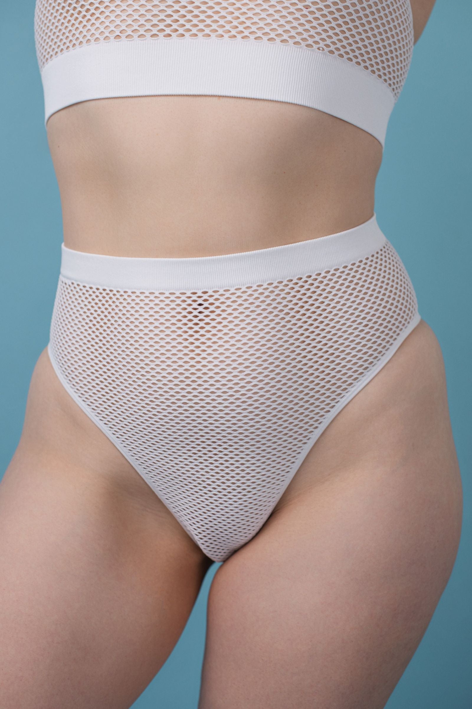 Трусики слип из сетки SLZ26402121 white