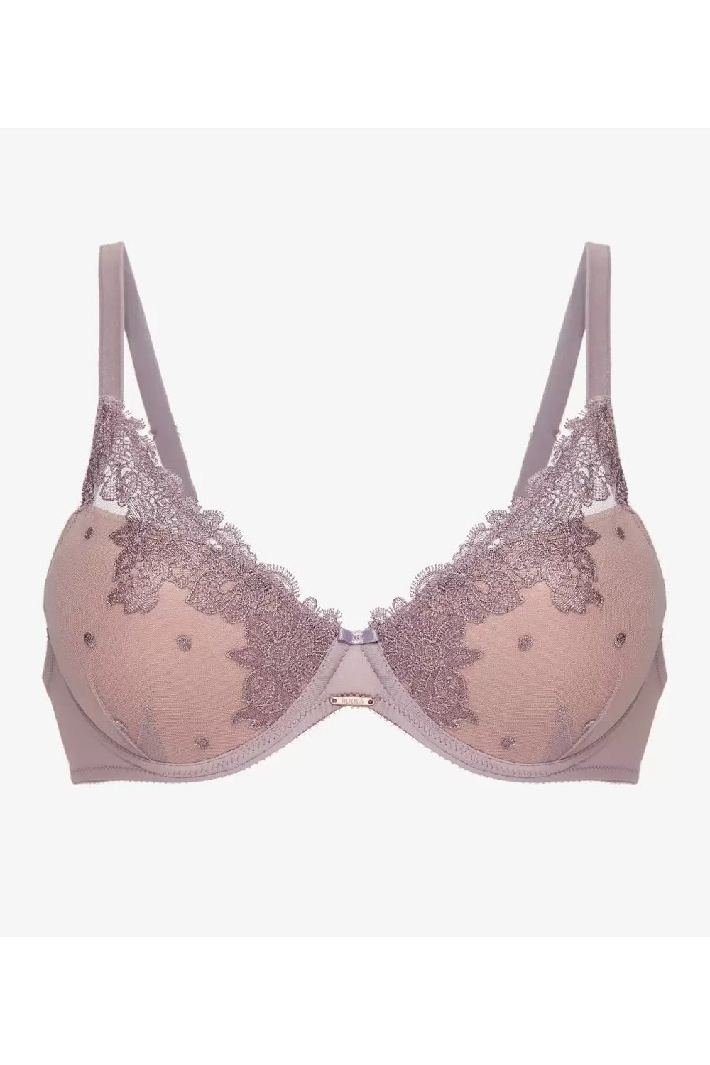 Бюстгальтер push-up с вышивкой Енкарнасьон БМ68 lilac