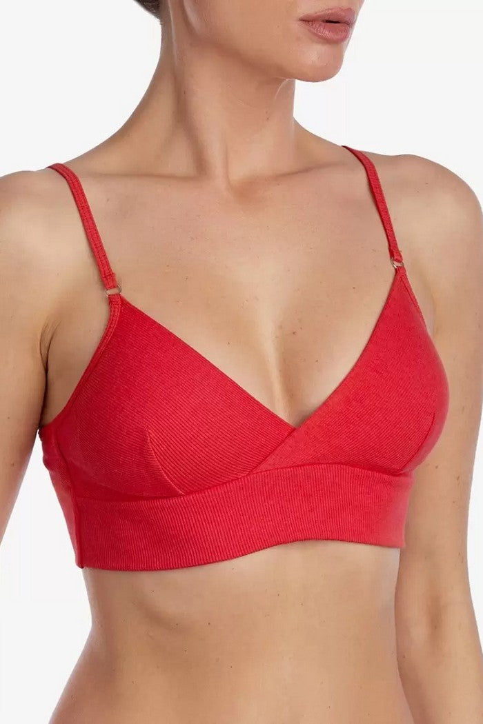 Бра-топ в рубчик Кастела БМ44 red