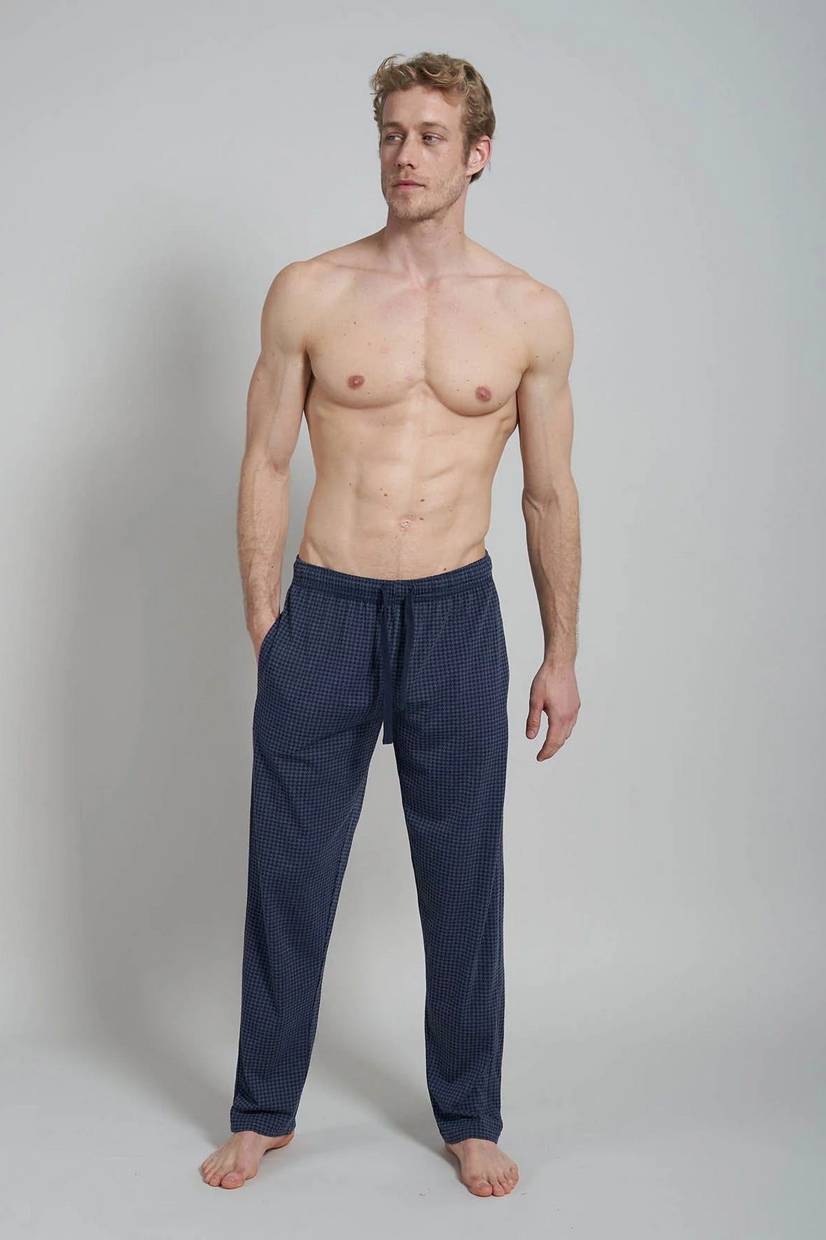 Мужские домашние брюки 31046 NOS Mix 625