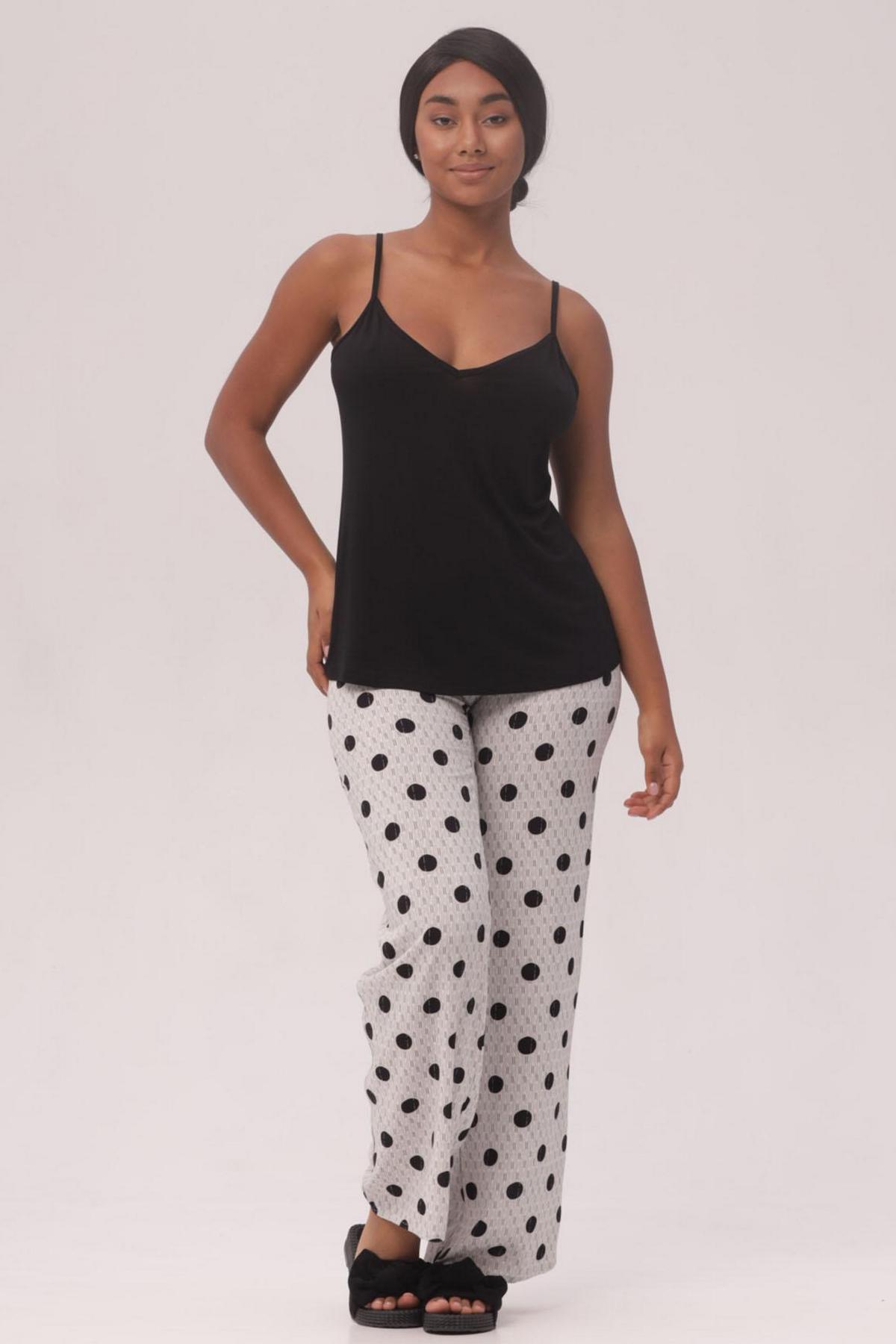 Пижамные брюки из вискозы 1325/67005