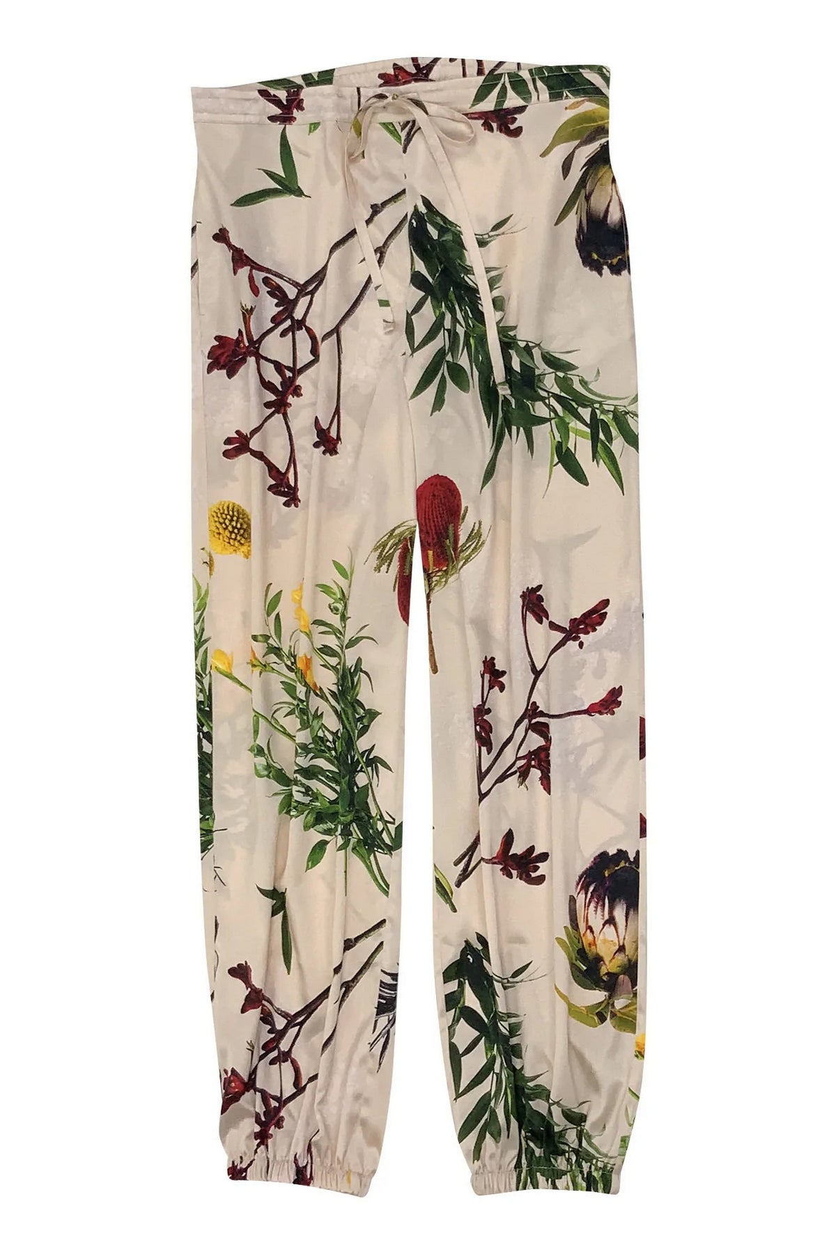 Шелковые брюки 211404-06 Flying Flower rose rice