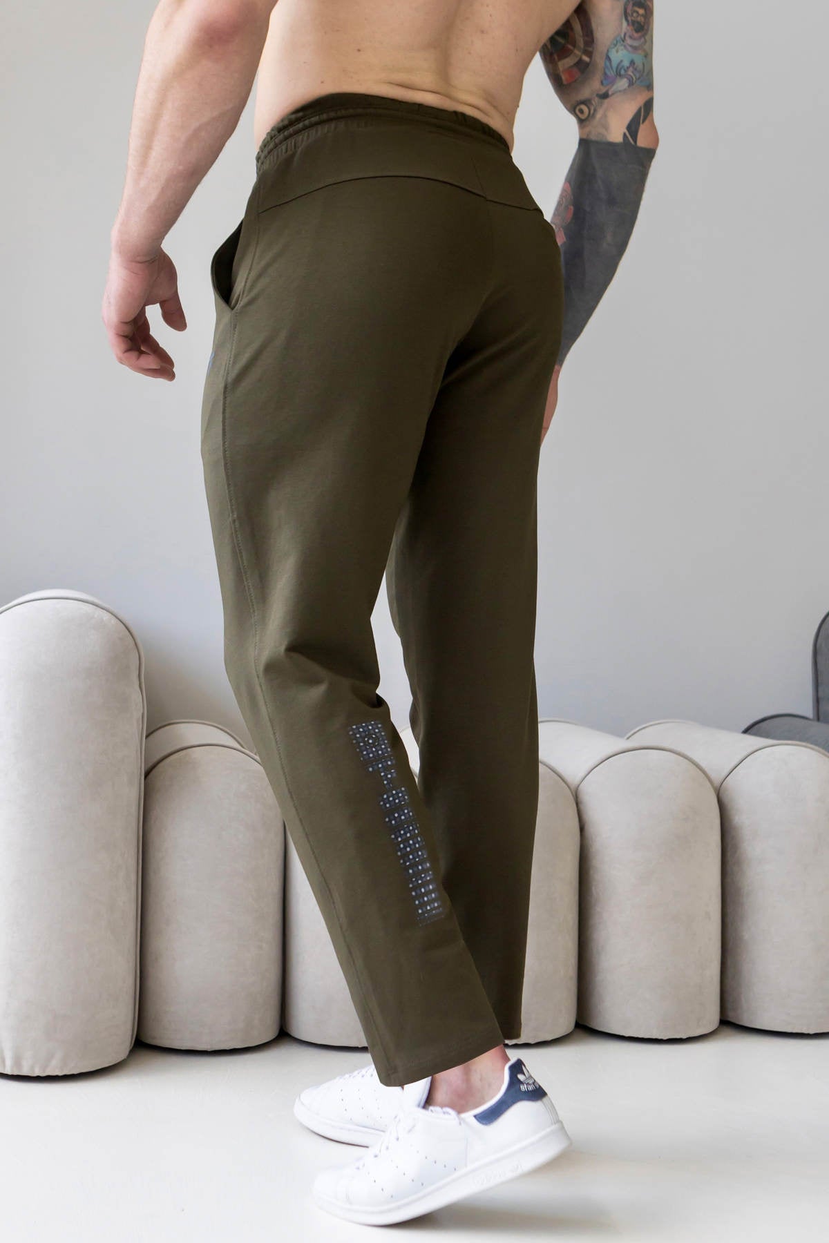 Трикотажные мужские брюки EM2-LD36