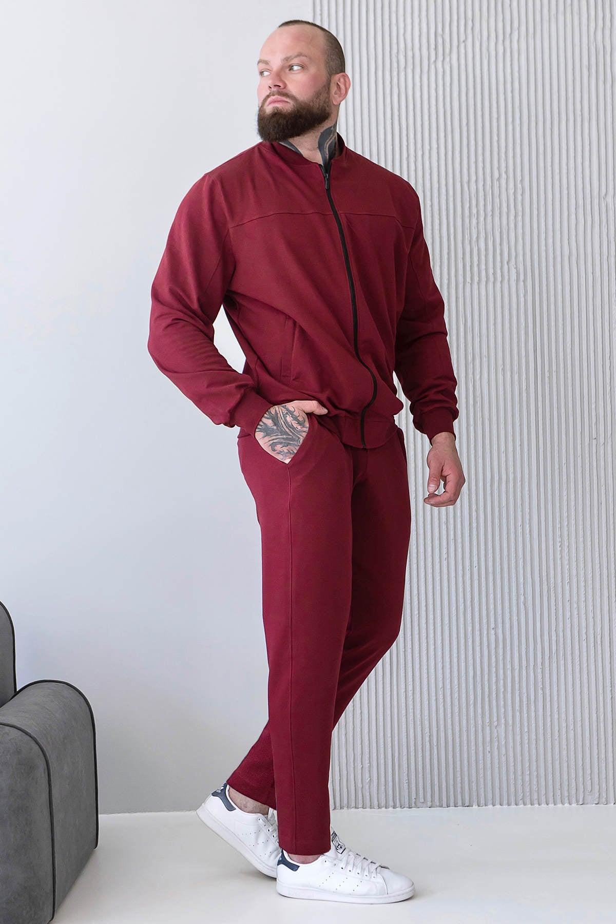 Трикотажні чоловічі штани EM2-LD37