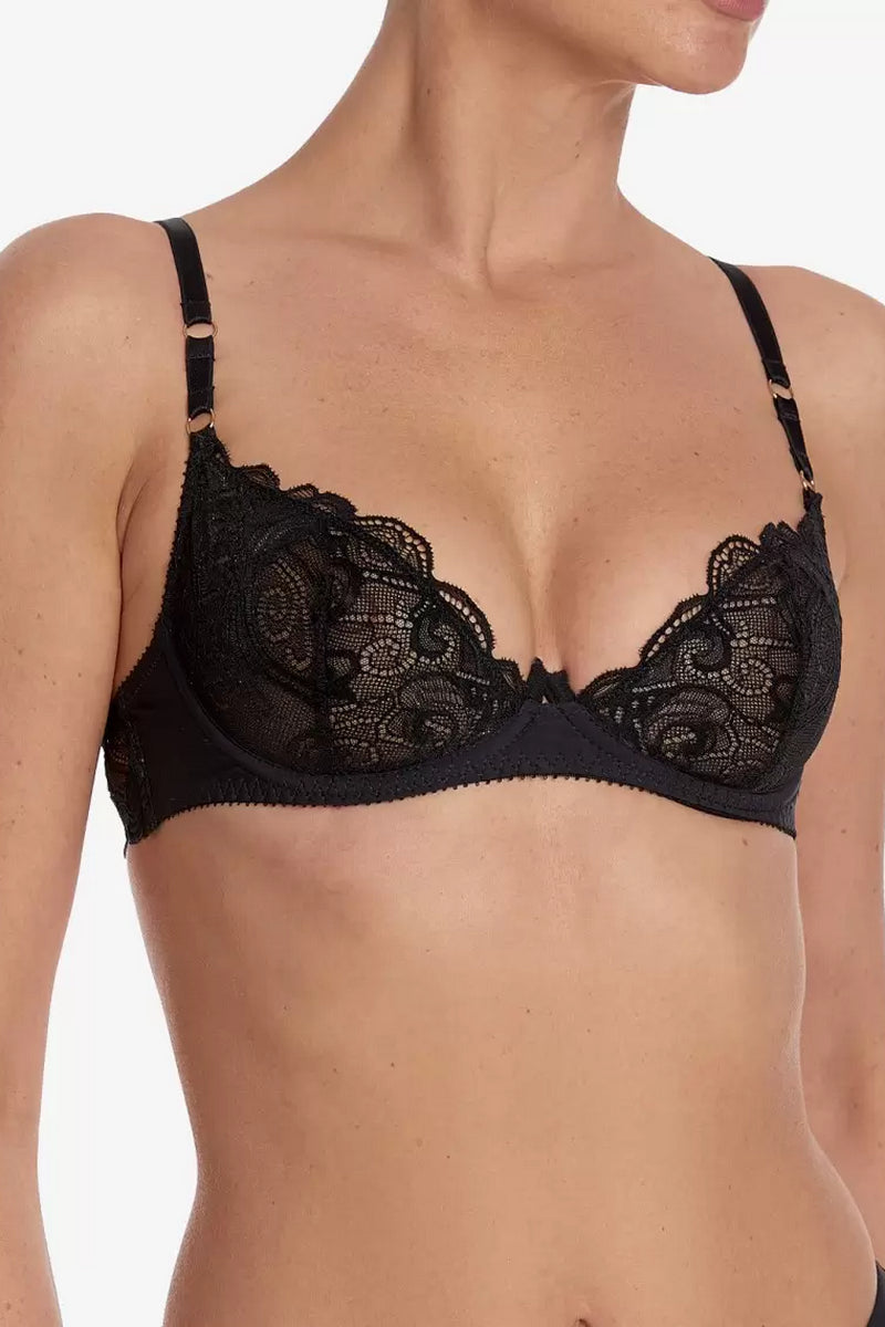 Мягкий кружевной бюстгальтер Лас Вентас БМ16 black