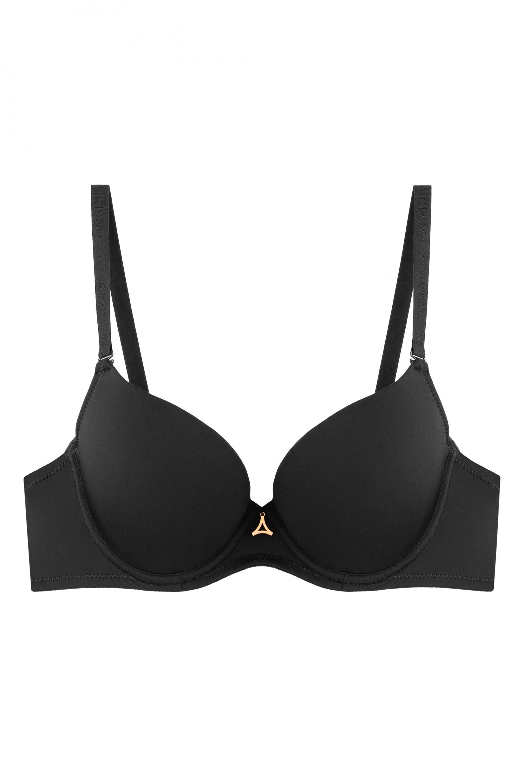 Гладкий бюстгальтер 800-011 black