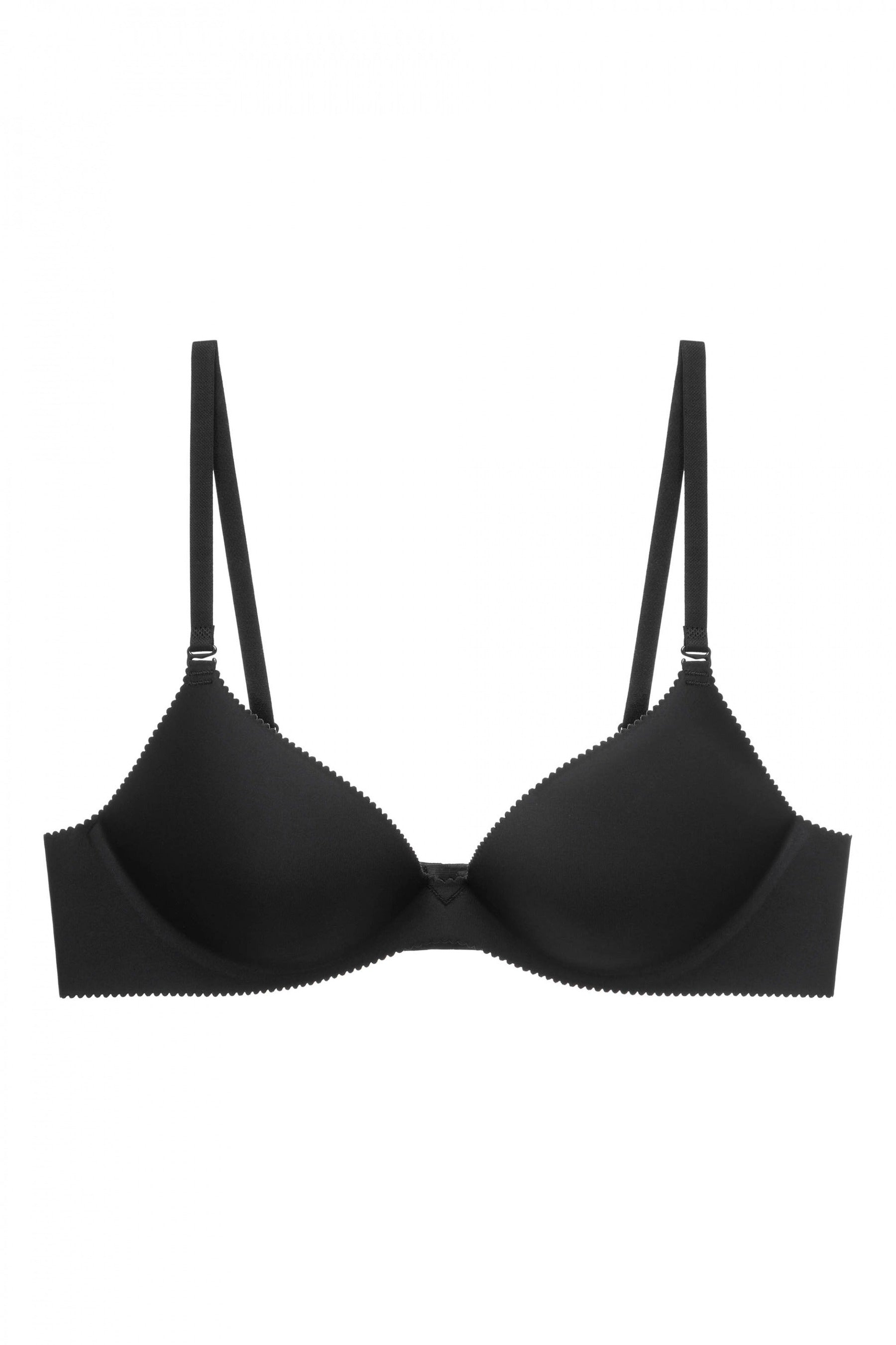 Бесшовный бюстгальтер пуш-ап 880-033 black