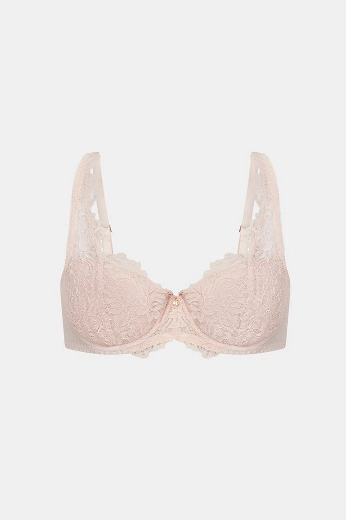 Мереживний бюстгальтер балконет 3429 Chateau Rosy peach