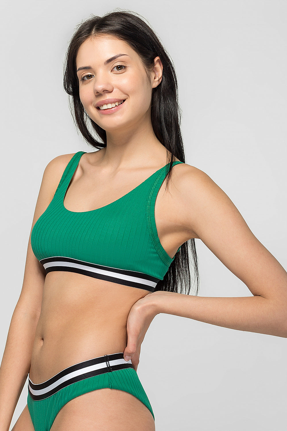 Купальный топ SO205218 green