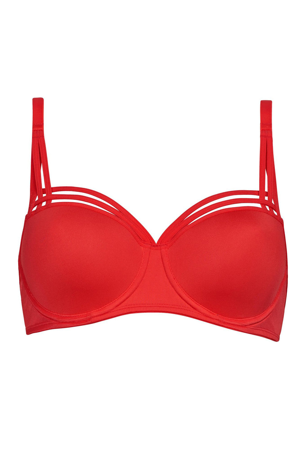 Бюстгальтер балконет 18140 red