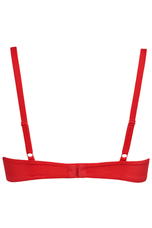 Бюстгальтер балконет 181401 red